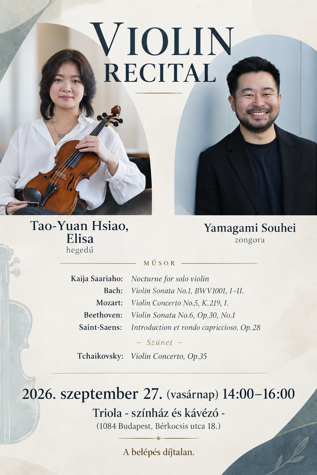 Violin Recital