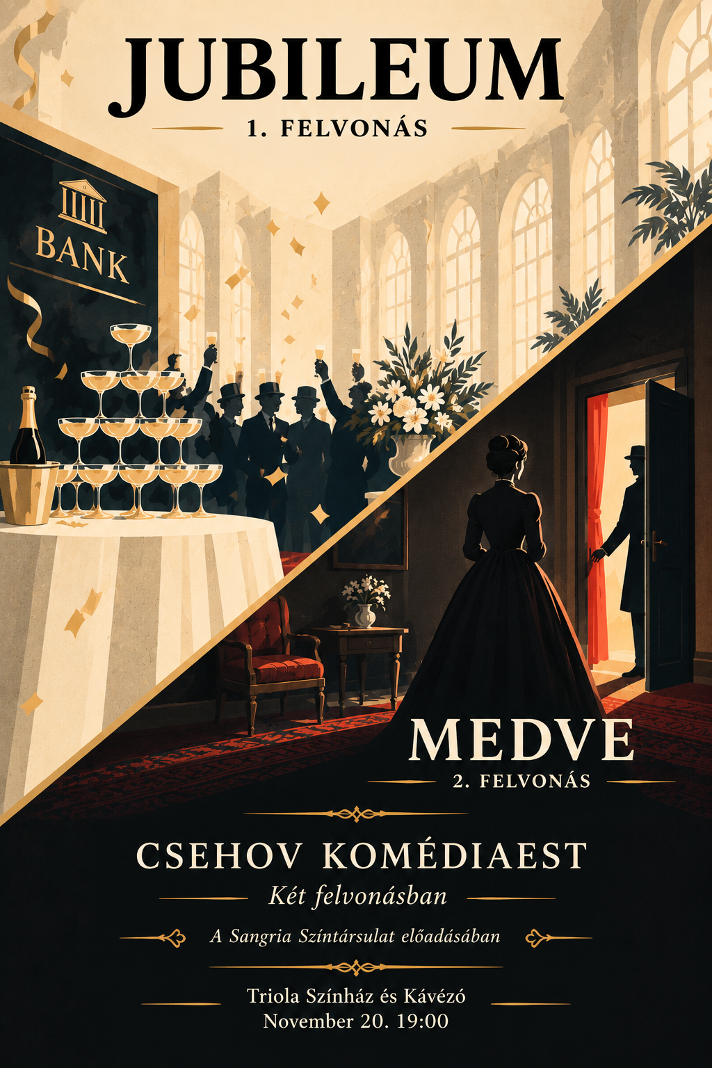 Csehov Komédiaest